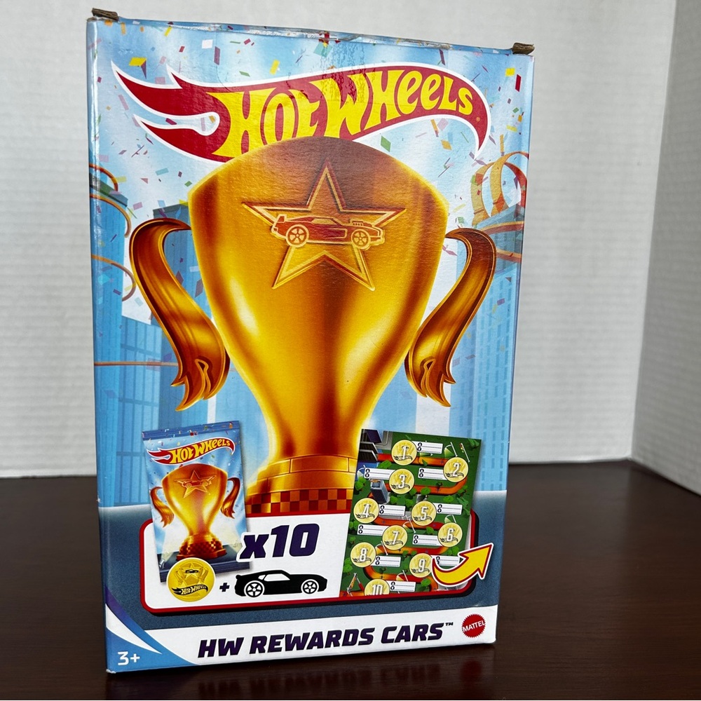 Hot Wheels - HW Rewards Cars - Pack of 10 Individually Wrapped Cars 2020